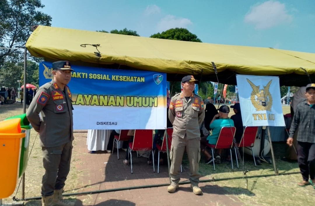 PENGAMANAN KEGIATAN BAKTI SOSIAL TNI AU