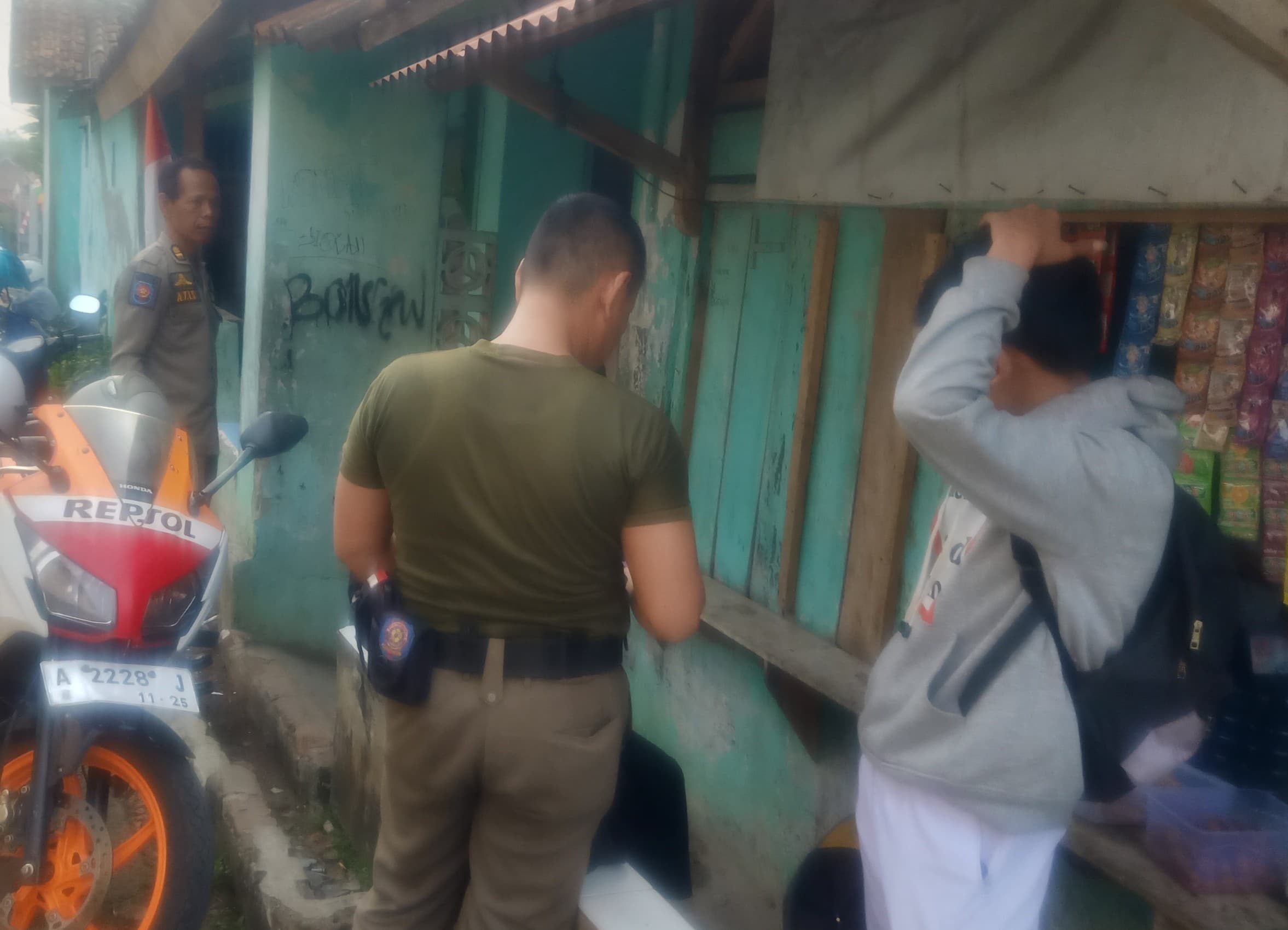 RAZIA PELAJAR DI WILAYAH KABUPATEN PANDEGLANG